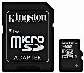 Karta pamięci Micro SD 4GB