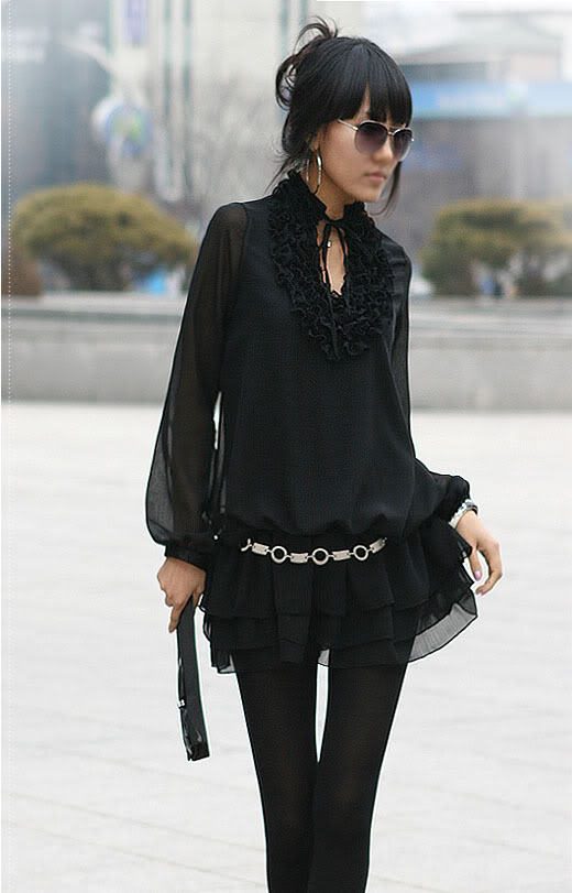 Czarna tunika Japan Style :)