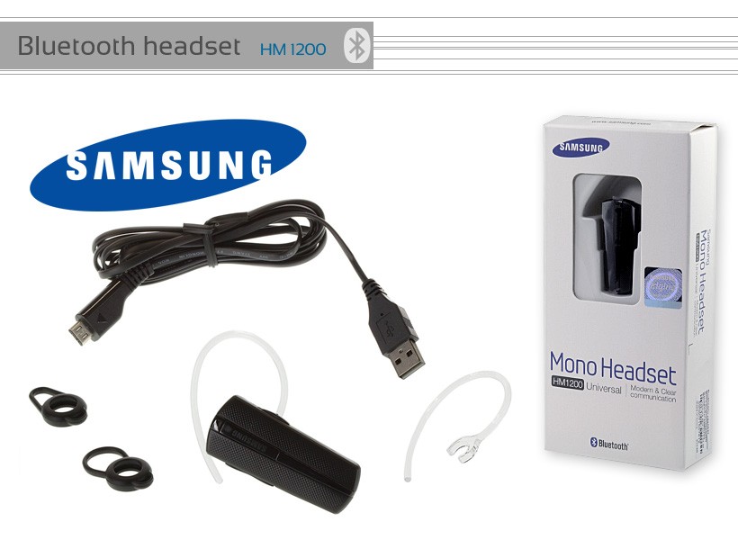 Słuchawka Bluetooth do telefonu Samsung HM1200
