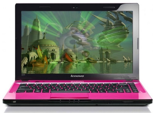 Laptop LENOVO Z470 pink