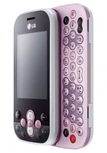Różowy LG KS360