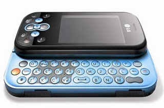Niebieski LG KS360