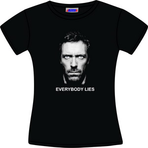 Koszulka - Dr House - Everybody lies