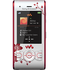 Sony Ericsson W595 Cosmopolitan Flower