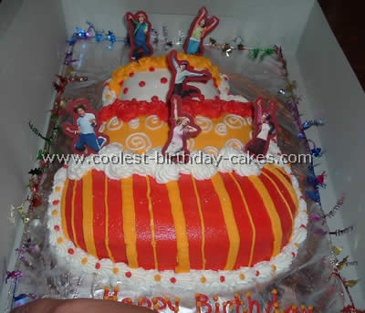 Tort urodzinowy  z High School Musical