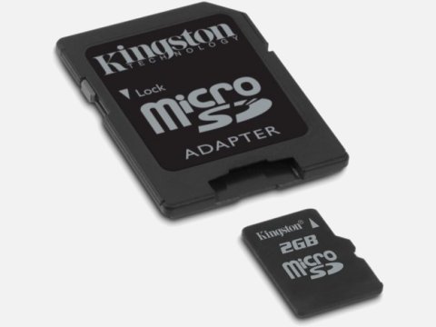 kingston micro sd 2GB + adapter