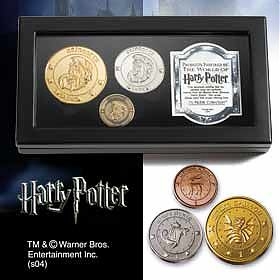 HARRY POTTER Kolekcja monet Banku Gringotta