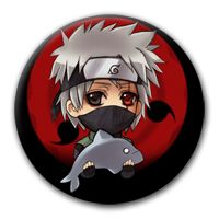 Naruto: Kakashi Black przypinka
