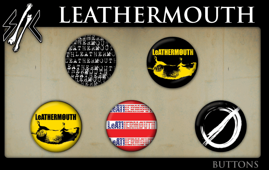 Przypinki z Leathermouth