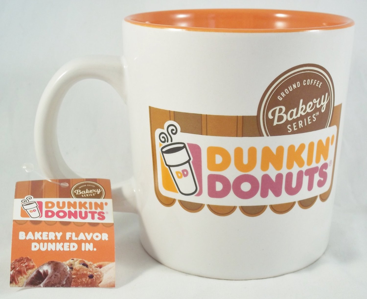 Dunkin Donuts ~ Bakery Series Coffee Mug ~ Orange