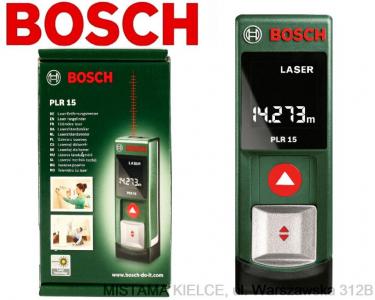 Z Kauflandu za punkty - DALMIERZ LASEROWY PLR 15 BOSCH z podświetleniem