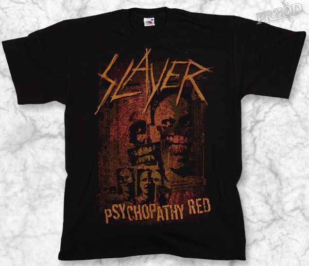koszulka SLAYER - PSYCHOPATHY RED