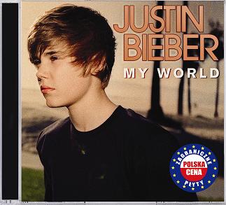 Płyta Justina Biebera My World.