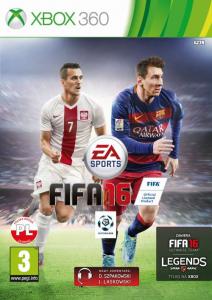Xbox 360 Fifa 16 PL-Dubbing Nowa Folia Promocja