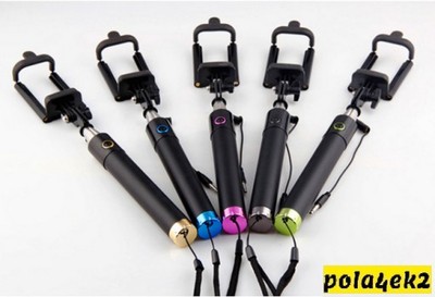 Uchwyt kijek SELFIE STICK z kablem + gratis 24H