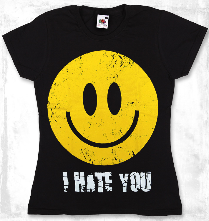 bluzka damska SMILEY - I HATE YOU