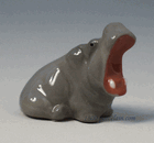 Tiny Hippo - Lomonosov Porcelain Store