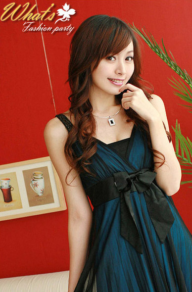Szyfonowa sukienka japan style.