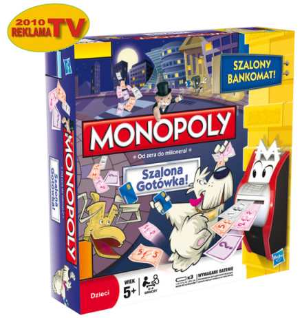 Gra Monopoly - Szlona Gotówka