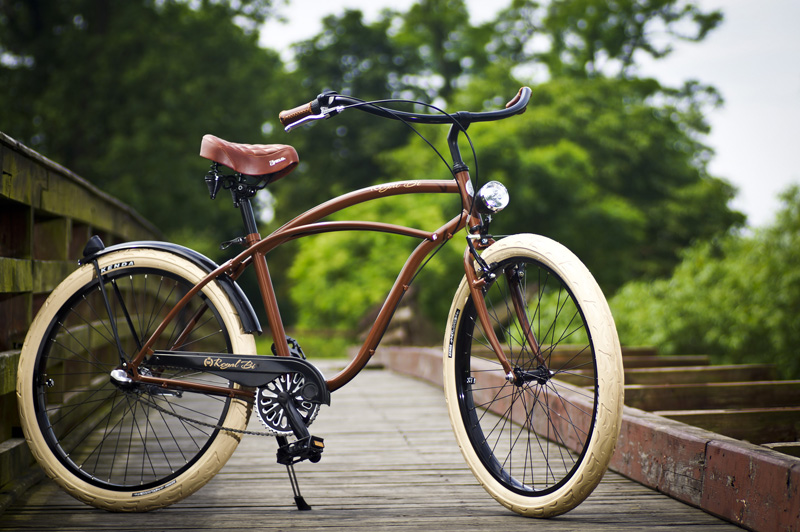 Rower Cruiser BLACK COFFEE 26″ brązowy miejski