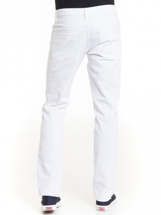 Białe jeansy męskie
