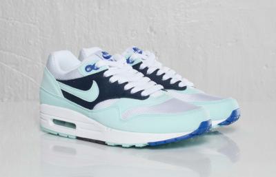 Damskie Nike Air Max 1 Błekitno Białe PL R. 39