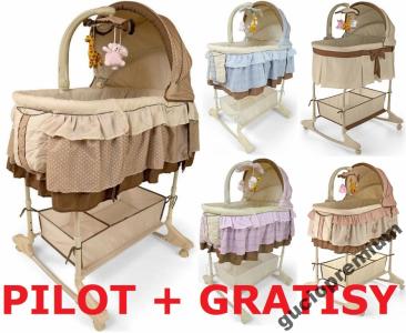 KOŁYSKA MILLY MALLY MELODY LUX 4w1+PILOT+ŚPIWOREK