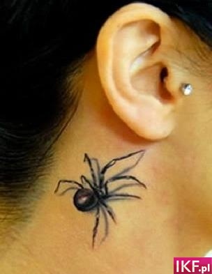 tatuaż pająk