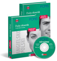 Duży Słownik Angielsko-Polski Polsko-Angielski 2 Tomy +CD     