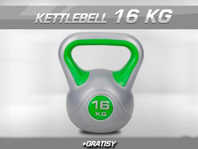 HANTLA winylowa KETTLEBELL 16 kg  powlekana HS *ug
