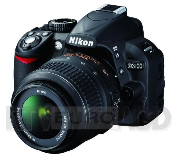 Nikon D3100 body + 18-55 VR 