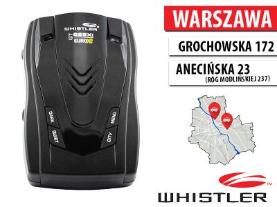 ANTYRADAR WHISTLER GT-265Xi EURO X2 - WARSZAWA