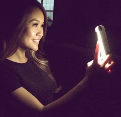 LuMee LED Światło Obudowa Dla iPhone 6 6S Selfie