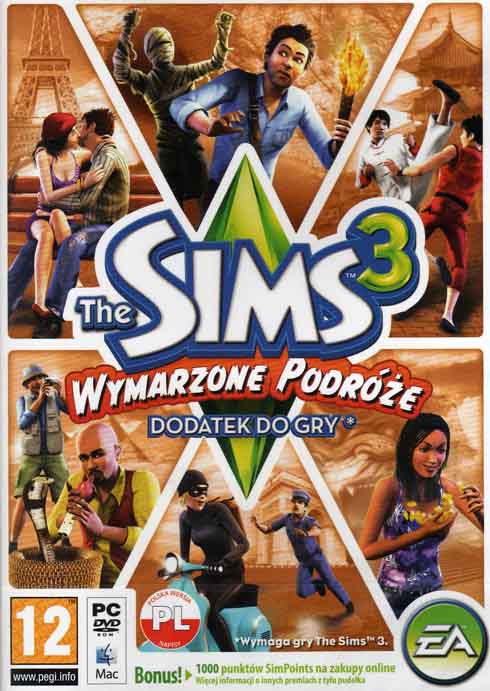 The Sims 3 Wymarzone Podróże- dodatek