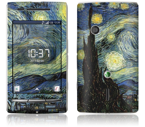 Folia Starry Night Sony Ericsson Xperia X8