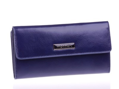 PORTFEL MONNARI SKÓRA NATURALNA PUDEŁKO PREZENT