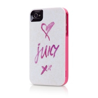 Herbowa obudowa Juicy Couture dla telefonu iPhone 4