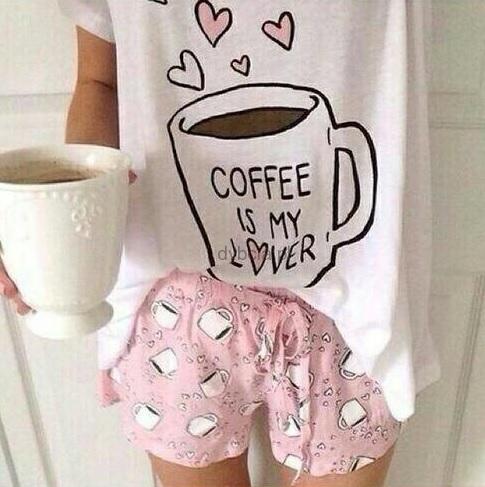PIŻAMA COFFEE IS MY LOVER