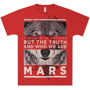 T-shirt Red Wolf