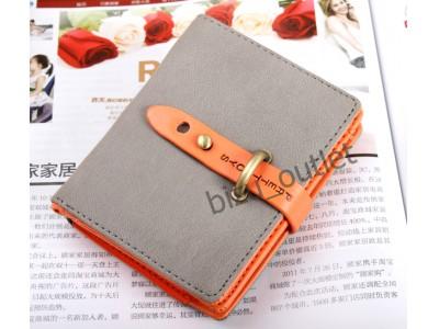 PORTFEL DAMSKI SKÓRZANY SKÓRA PORTMONETKA NUBUK