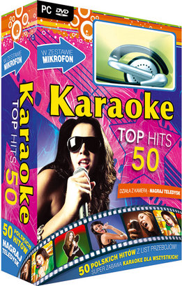 Karaoke Top Hits 50 z mikrofonem