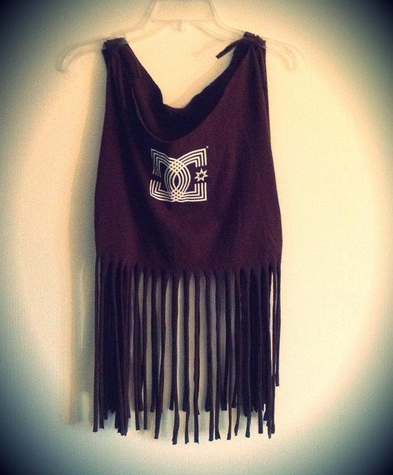 Fringed t-shirt