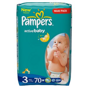 pieluszki - Pampers rozmiar 3