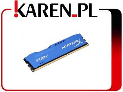 Pamięć HyperX 16GB (2x8GB) DDR3 1866MHz FURY Blue