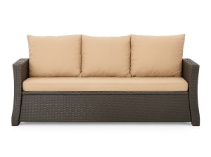 Poduszki na sofę ogrodową polirattan 2-3-osobową