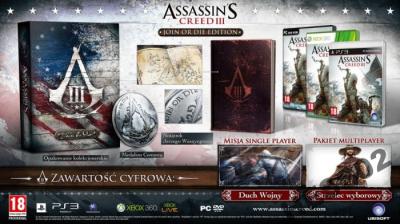 ASSASSIN'S CREED III 3 JOIN OR DIE EDITION PC