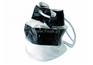 Worek plażowy WANTED biało-czarny