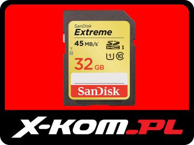 3 sztuki SANDISK Extreme SDHC 32GB Class 10