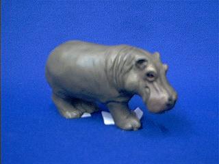 Hippo Figurine Sandicast® SS4005 Small Size at Animal World®