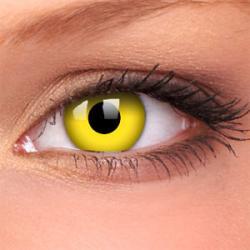 Żółte soczewki kontaktowe